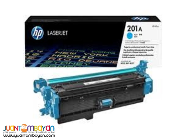 HP 201A Cyan Original LaserJet Toner Cartridge