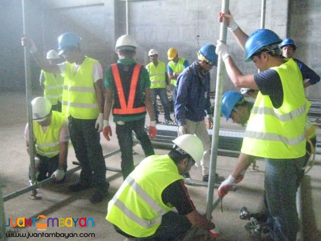 NC2 Scaffold Erector Training Refresher Review TESDA NCII Certificate 