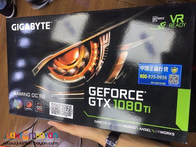 Gigabyte NVIDIA GeForce GTX 1080 Ti GAMING OC 11GB