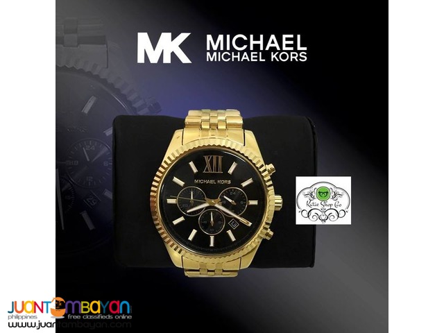 MICHAEL KORS MENS WATCH - MK WATCH - MK CHRONO WATCH FOR MEN