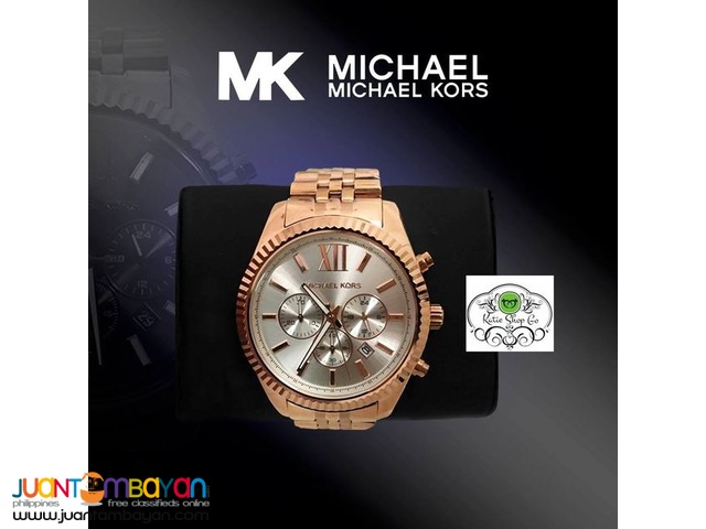 MICHAEL KORS MENS WATCH - MK WATCH - MK CHRONO WATCH FOR MEN