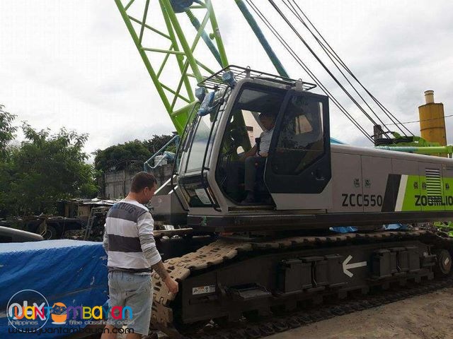 Zoomlion Crawler Crane 55 tons Brandnew