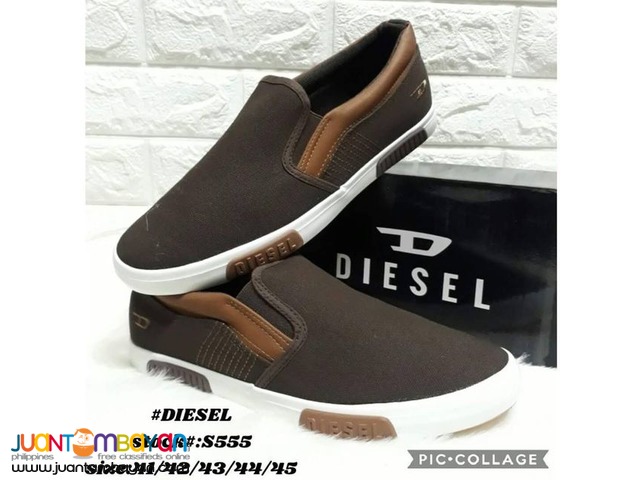 diesel slip on shoes