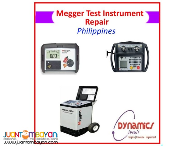 Megger Test Instrument Repair in the Philippines