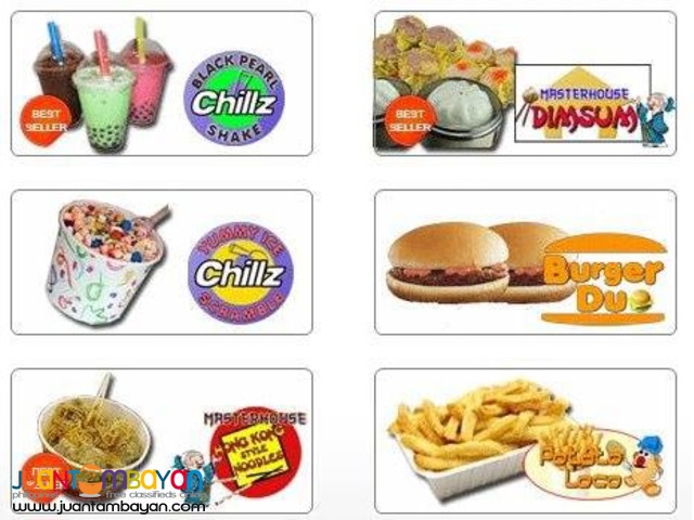 Logos for Food Cart and Food Business (Logo Maker)