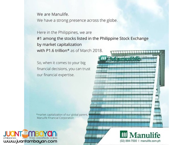 Manulife Philippines Nueva Ecija Branch offer Retirement Plan