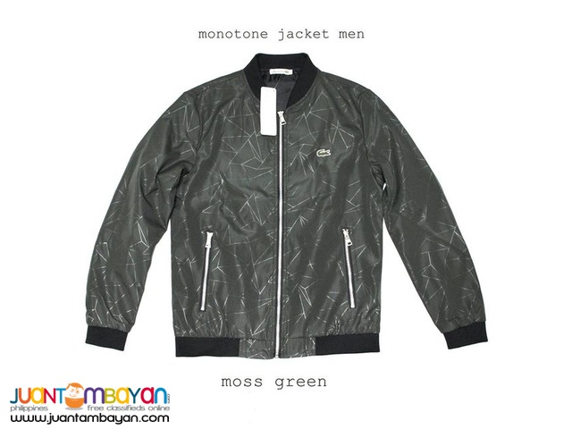 lacoste leather jacket