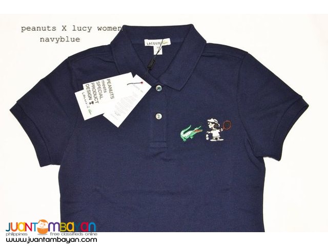 Authentic LACOSTE PEANUTS X LUCY WOMENS POLO