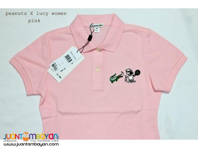 Authentic LACOSTE PEANUTS X LUCY WOMENS POLO
