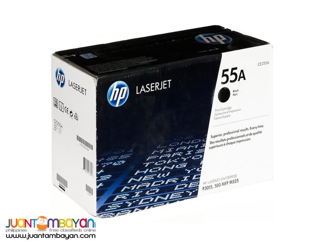 For sale HP CE255A  free delivery with in metro manila