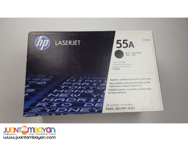 For sale HP CE255A  free delivery with in metro manila