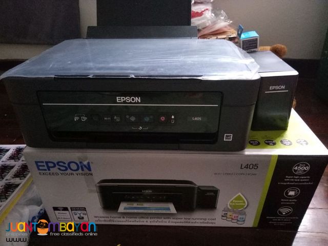 Free use printer EPSON L405 free delivery with in metro manila