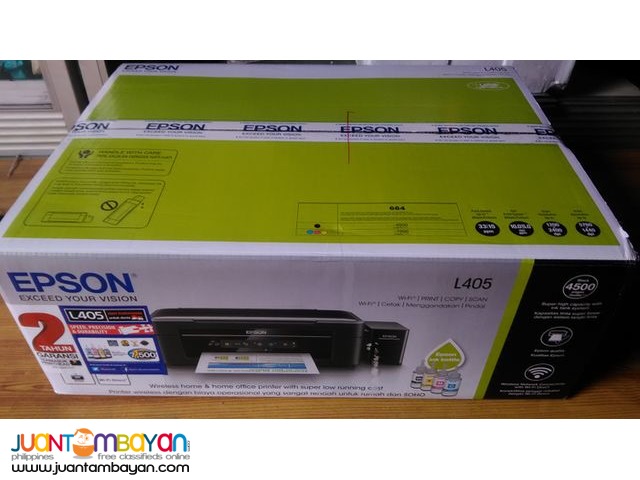 Free use printer EPSON L405 free delivery with in metro manila