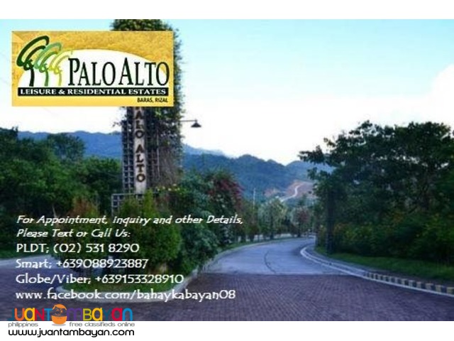 PALO ALTO Leisure and Residential Estate, Baras, Rizal.