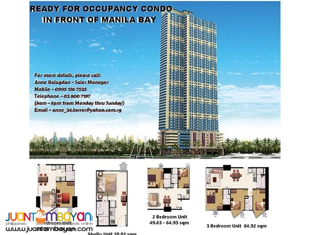 condo available near Manila Ocean Park