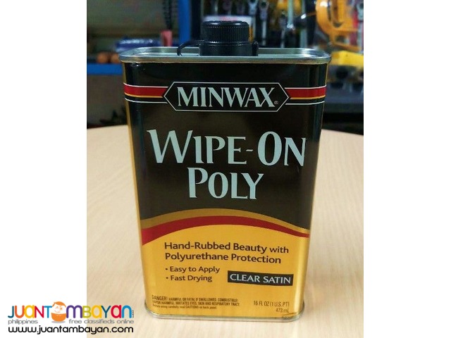 minwax wipe on poly for a kitchen table