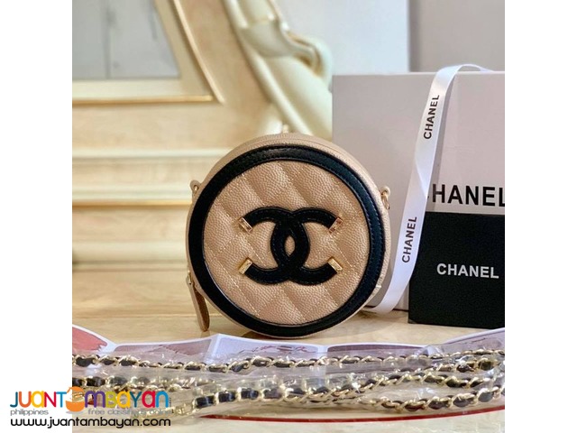 chanel round sling bag price