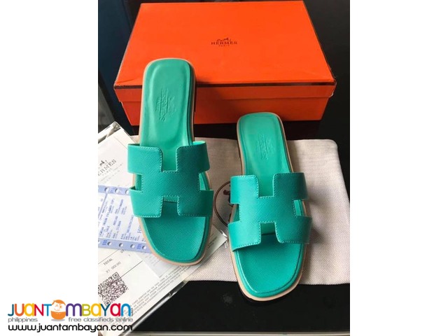 HERMES SLIPPERS - HERMES ORAN SLIPPERS