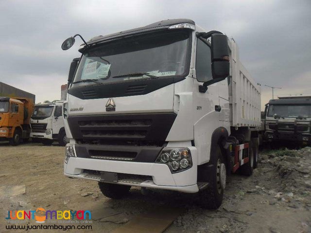 10 WHEELER DUMP TRUCK HOWO A7 20 CBM