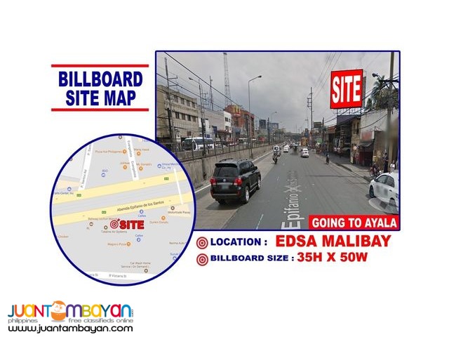 BILLBOARD SITE IN EDSA MALIBAY (NB)