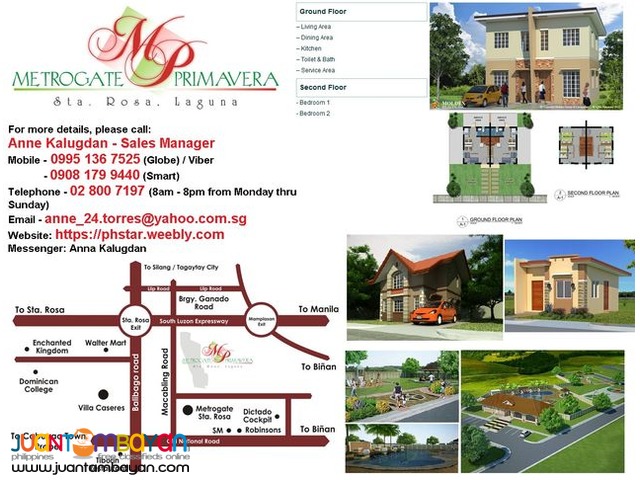 house and lot in Macabling Santa Rosa Laguna