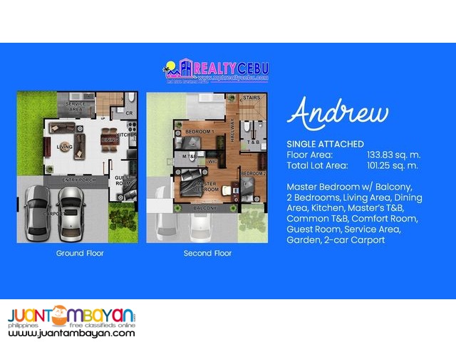 ANDREW SA - 4 BR HOUSE IN BREEZA SCAPES LOOC, LAPU-LAPU CEBU