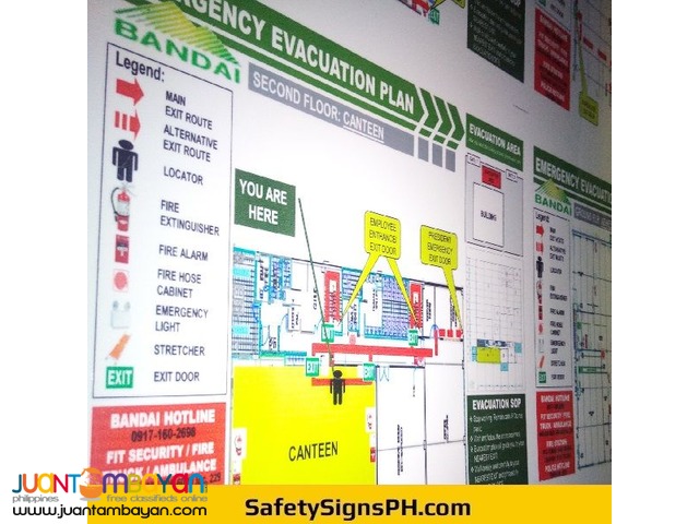 Indoor & Outdoor Safety Signs Philippines