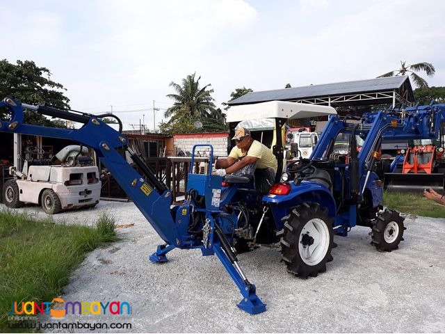 Farm Tractor Backhoe Loader