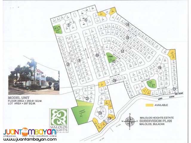 BRAND NEW RESIDENTIAL UNITS FOR SALE: MALOLOS HEIGHTS ESTATE