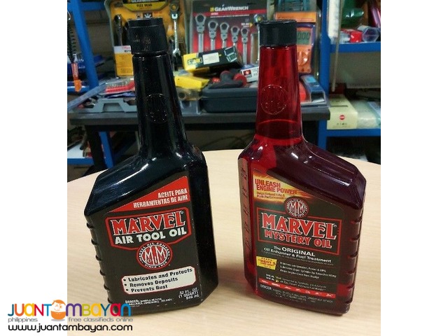 Marvel Air Tool Oil and Marvel Mystery Oil 