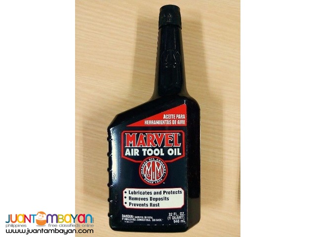 Marvel Air Tool Oil and Marvel Mystery Oil 