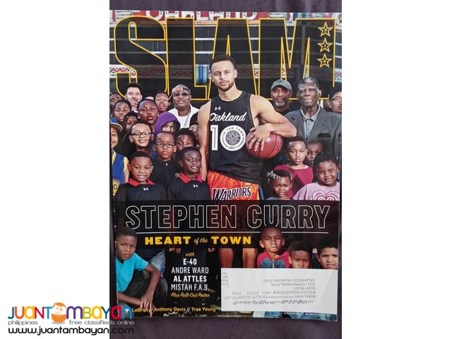 Stephen Curry Slam Magazine Heart of the Town Feb 2019 (Preloved)