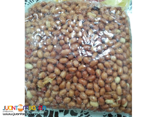 Quality Pop beans and adobo peanuts etc.