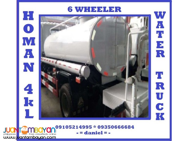 6 Wheeler water truck