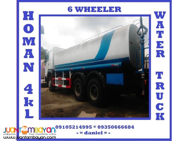 6 Wheeler water truck