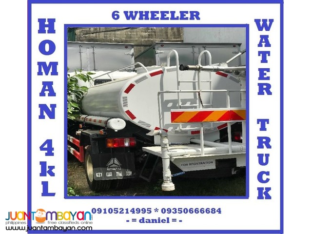 6 Wheeler water truck