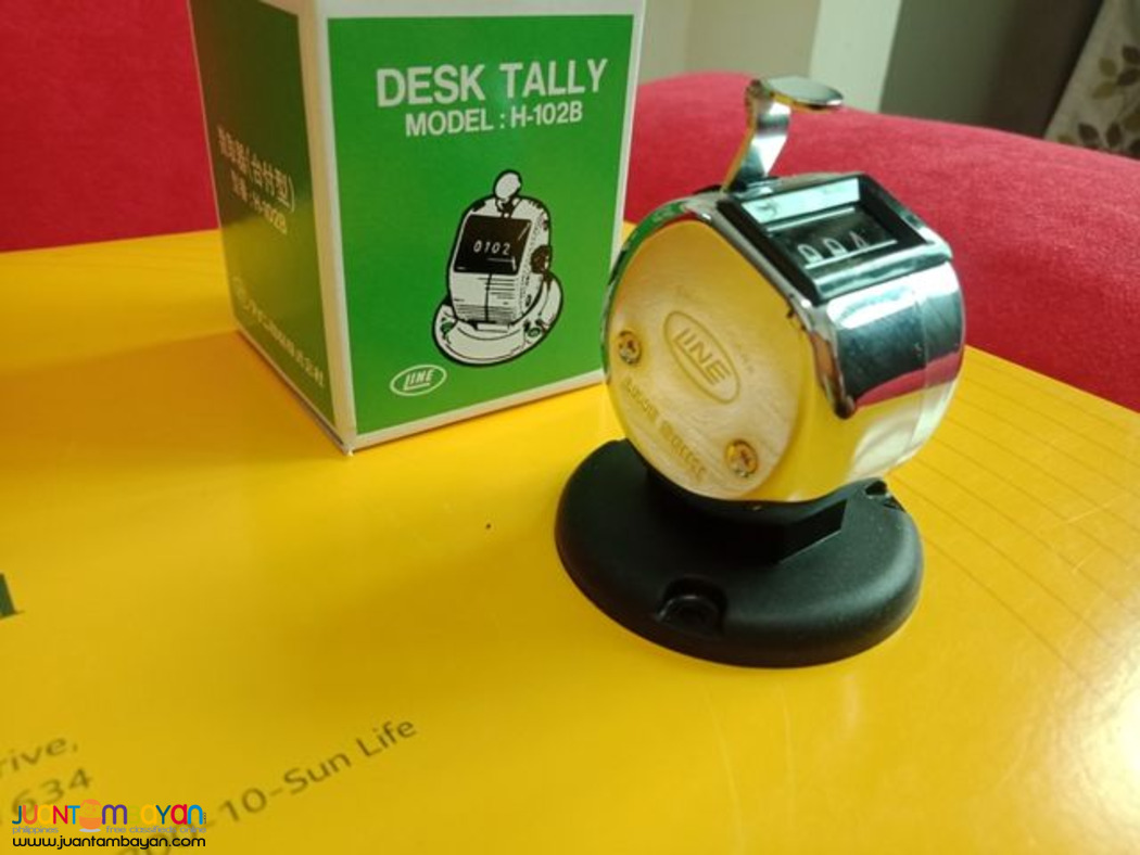 Desk Tally Counter, Desk Clicker, H-102B, Line Seiki (Japan)