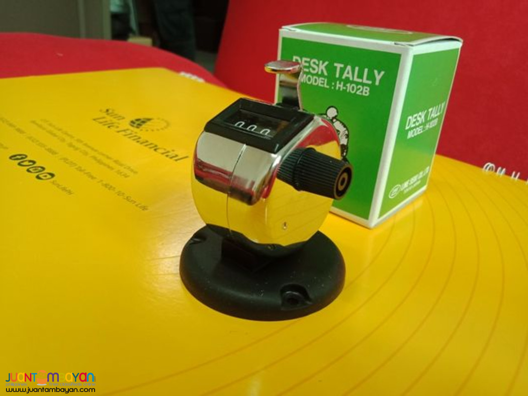 Desk Tally Counter, Desk Clicker, H-102B, Line Seiki (Japan)