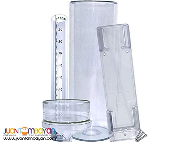 Rain Gauge, Manual Rain Gauge, All-Weather Rain Gauge,