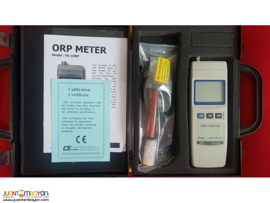 ORP Meter, Oxidation-Reduction Potential