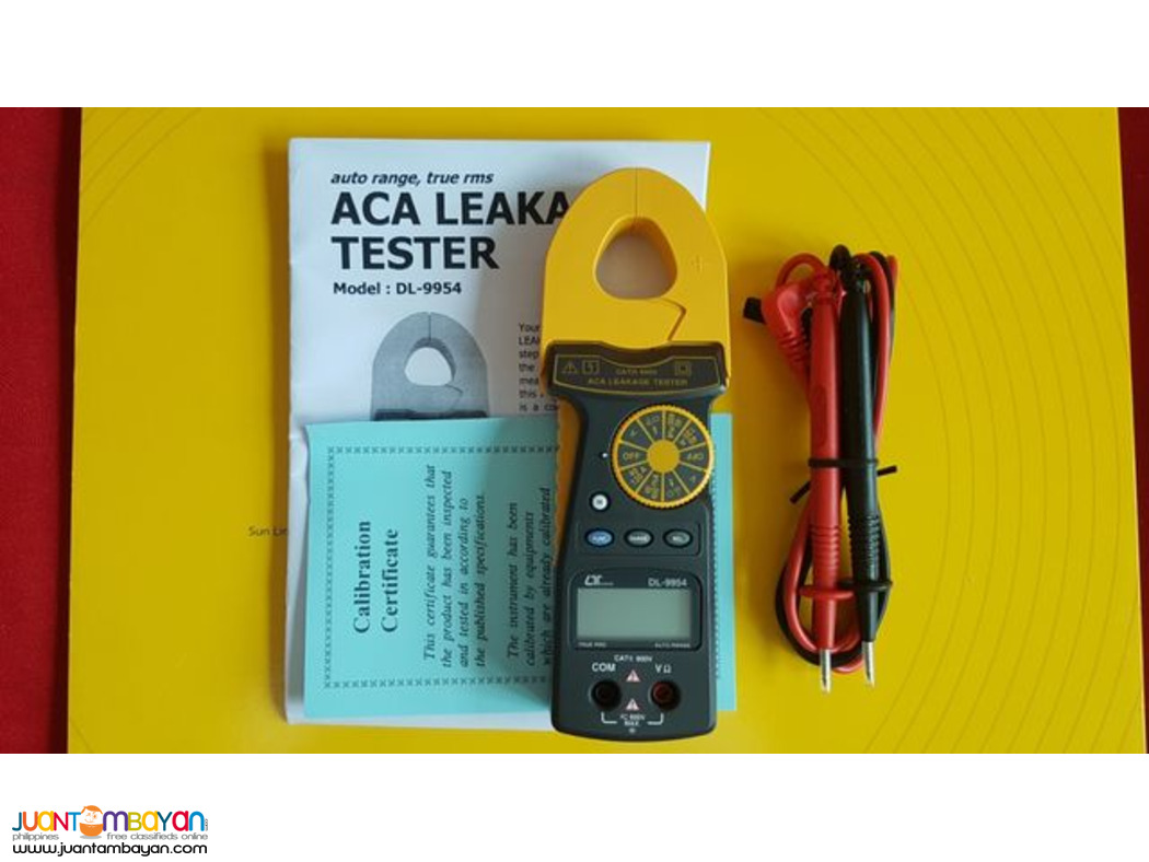 ACA Leakage Tester, AC Leakage Current Tester, Lutron DL-9954