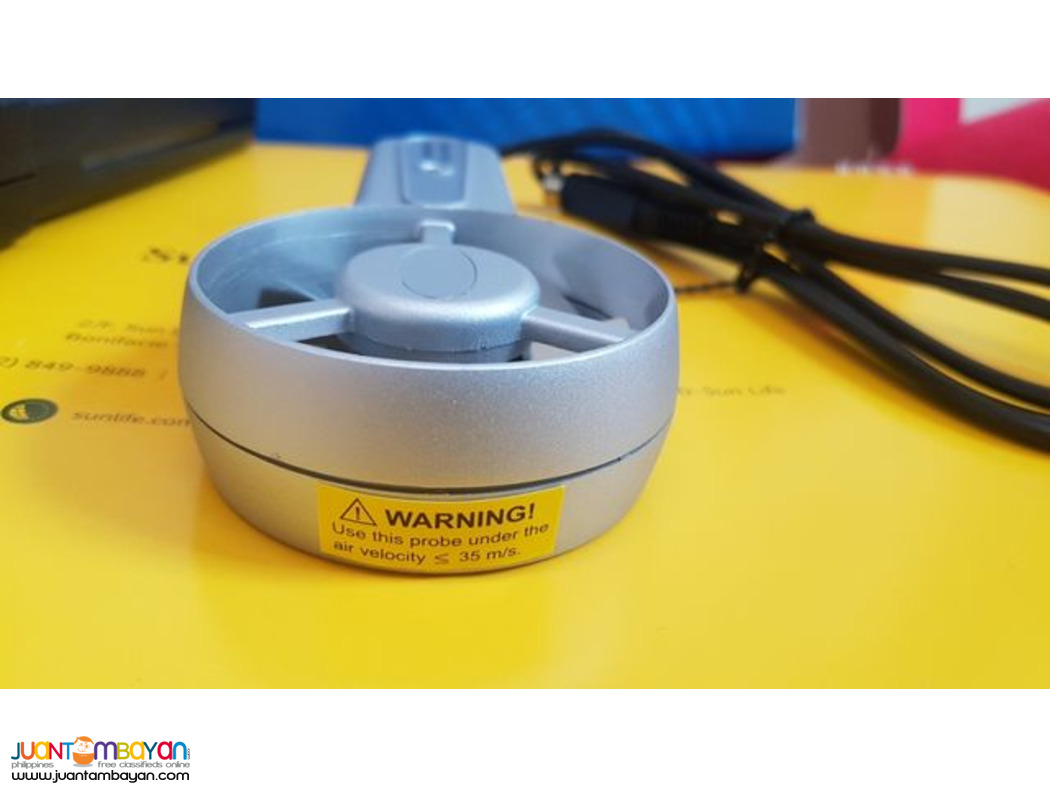 METAL Vane Anemometer, ThermoAnemometer, Air Velocity Meter