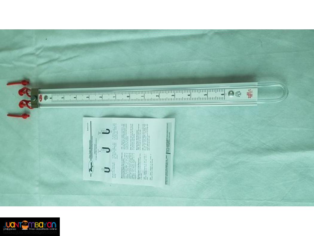 U-Tube Manometer, Flex Tube Manometer, Differential Pressure Manometer