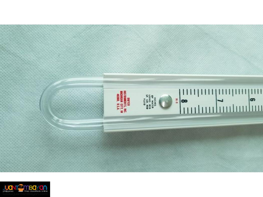 U-Tube Manometer, Flex Tube Manometer, Differential Pressure Manometer