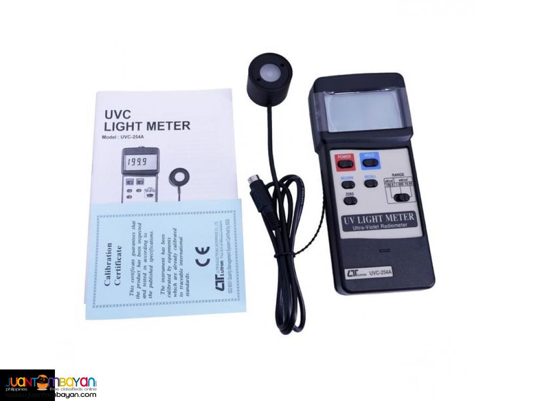 UVC Light Meter, UV Light Meter, Lutron UVC-254A