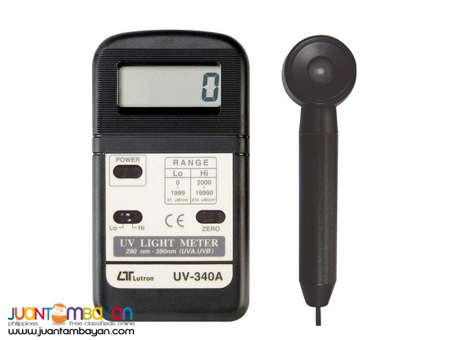 UV Light Meter, UVA Light Meter, UVB Light Meter