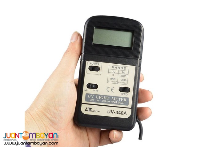 UV Light Meter, UVA Light Meter, UVB Light Meter