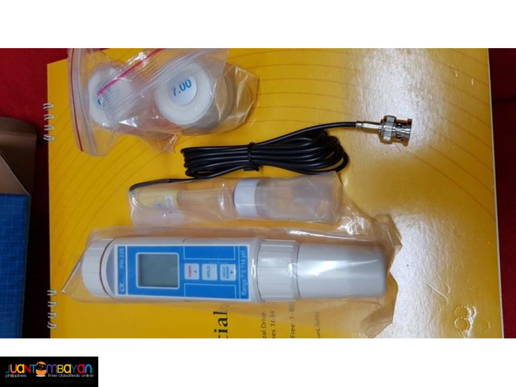 pH Meter, Digital pH Meter with pH Electrode, Lutron PH-220