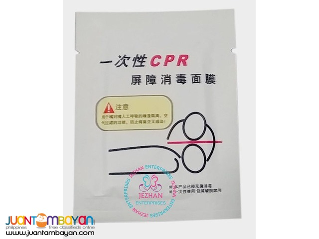 Disposable CPR-Face shield