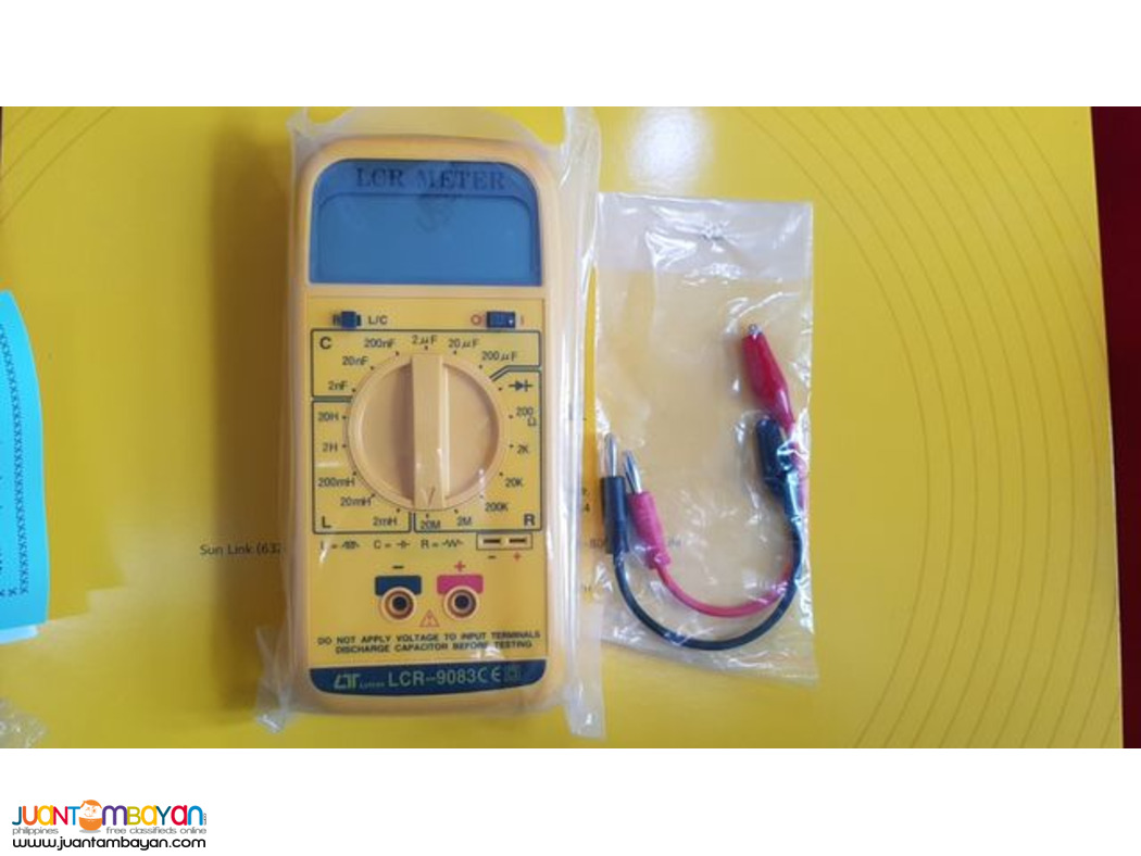 LCR Meter, Inductance Capacitance Resistance Meter, LCR-9083